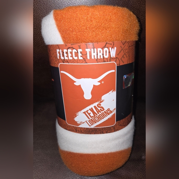 Other - Texas Longhorns Fleece Throw Blanket